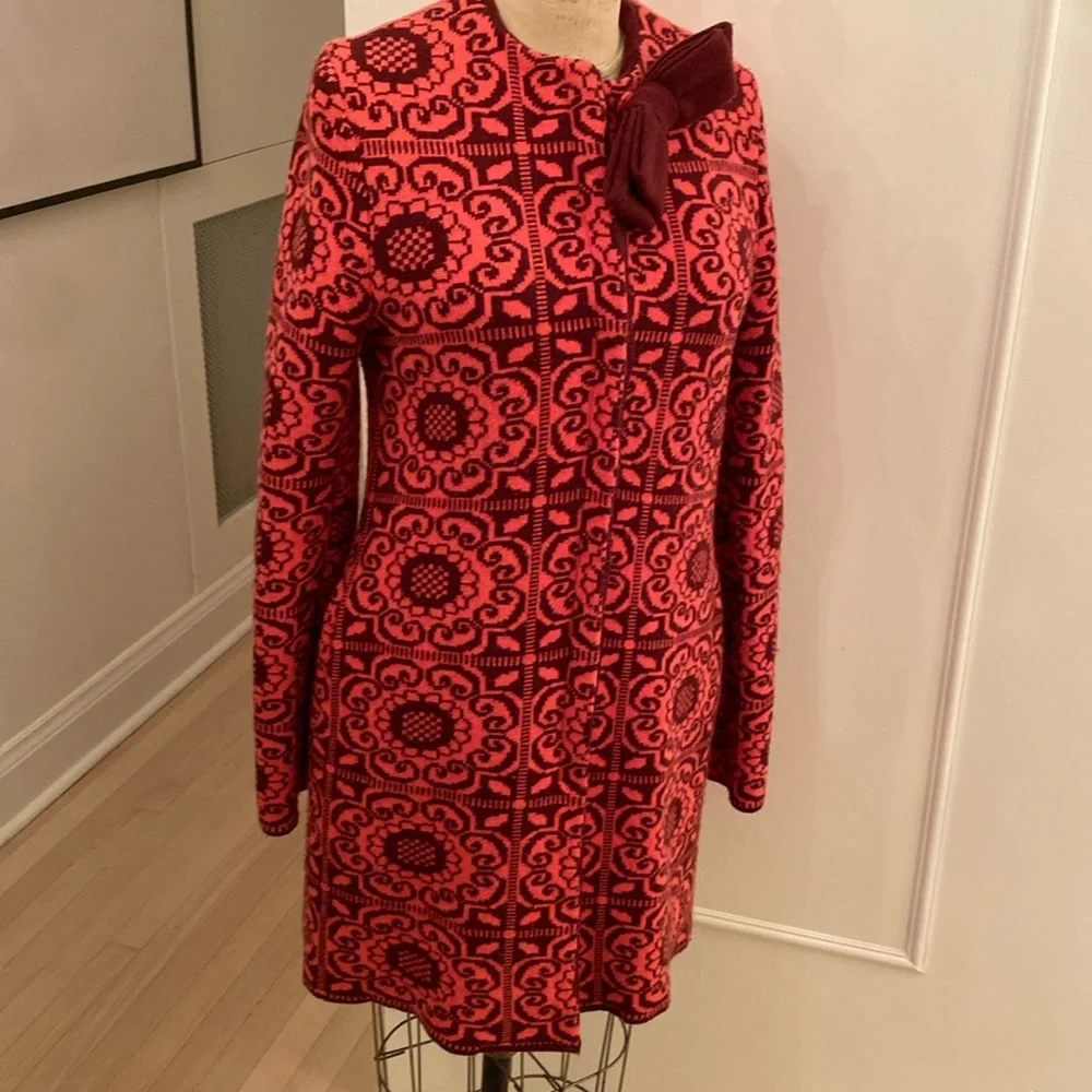 Twinset Simona Barbieri knit sweater wool jacket ! Size S - Picture 1 of 17